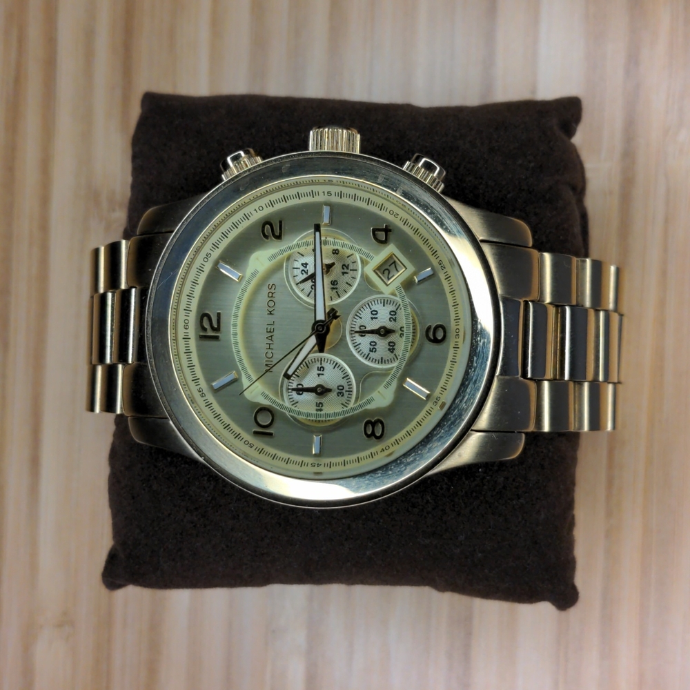 Men's Michael Kors Gold Watch
